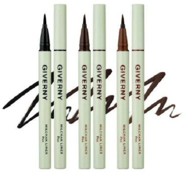 Giverny Milchak Pen Liner подводка-фломастер черный 01 Black