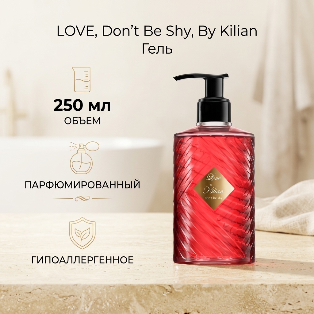 By Kilian LOVE, Don't Be Shy гель 250 мл
