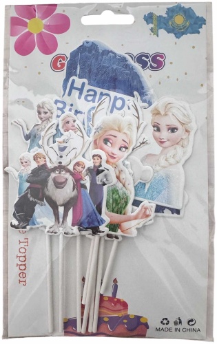 Топперы для торта «Холодное сердце» (Frozen) топперы для торта 8 шт
