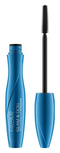 Тушь для ресниц Catrice Glamour Doll Volume Mascara Waterproof для объема, удлиняющая черный