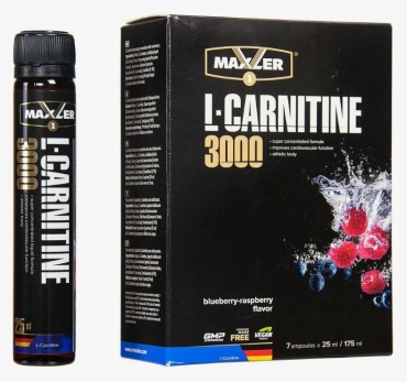 Аминокислота Maxler L-Carnitine малина, черника