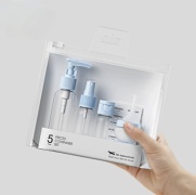 Флакон дорожный наливным путем пластик 50 мл 5 шт