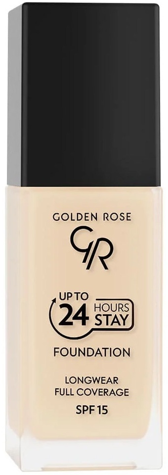 GOLDEN ROSE Up To 24 Hours Stay SPF15 тональный крем 01 35 мл