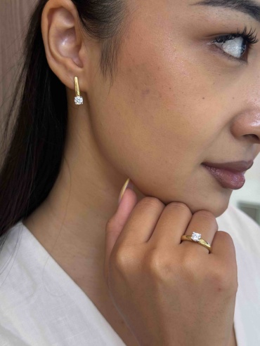 ZOLOTOTREND 784827138 вес 4.27 г золото, фианит