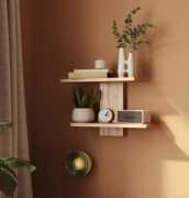 Полка Добрый Свет 070364854, 40х14x35 см, золотой