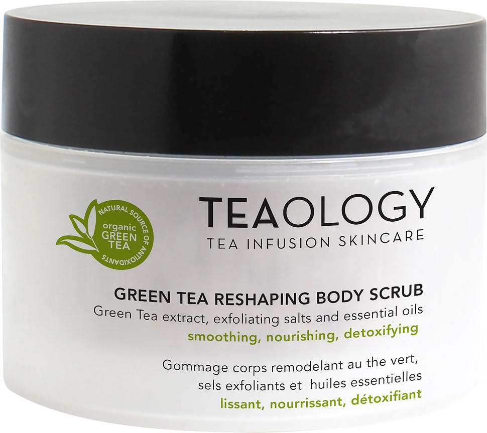 Teaology скраб Green Tea Reshaping Body Scrub Ремоделирующий скраб для тела с зелёным чаем для тела 380 г