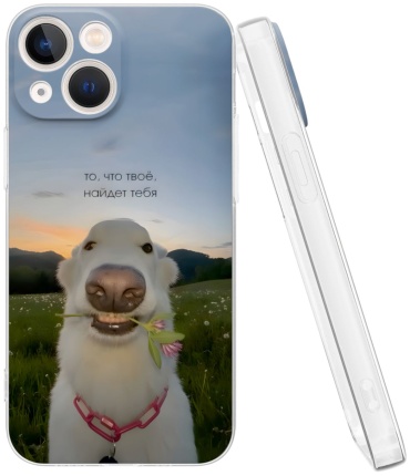Чехол Mcover для Apple iPhone 13 Mini рисунок