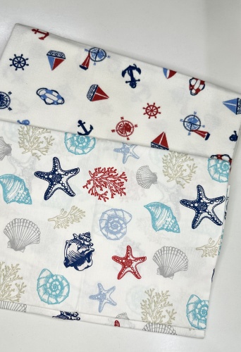 Пеленка текстильная Berco Baby 33415, 2 шт, 120x100 см