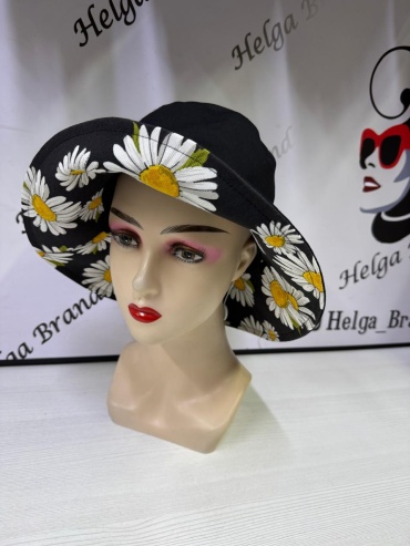 Шляпа HLG-Brand размер 58, 59, 60, 61, черный