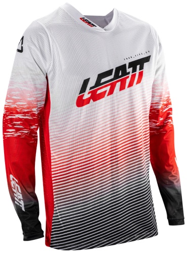 Leatt Jersey Moto 4.5 X-Flow красный, белый 44