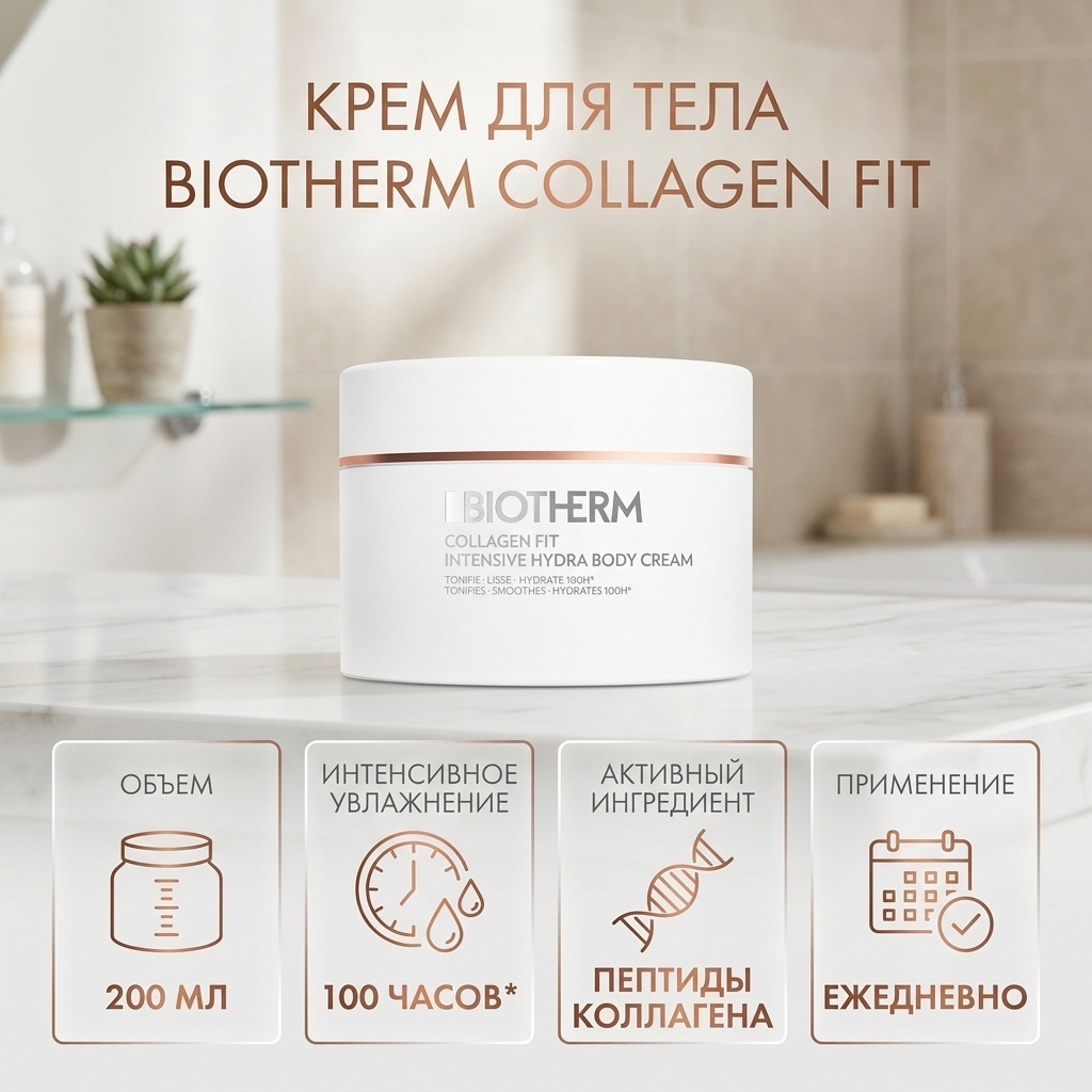 Biotherm Collagen Fit Body Crème крем для тела 200 мл