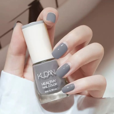 Kudan лак Healthy Nail Color 15 Темпераментный саж 8 мл