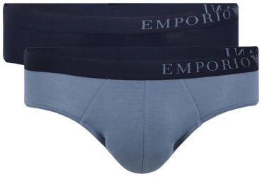 Брифы Emporio Armani синий, голубой