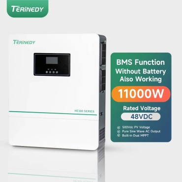 Инвертор Terinedy HE300-12000-F, гибридный 12000 Вт, 48 В