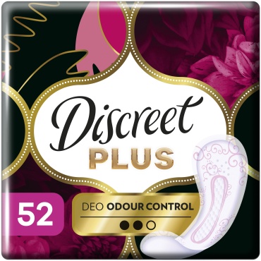 Discreet прокладки ежедневные Deo odour control 52 шт