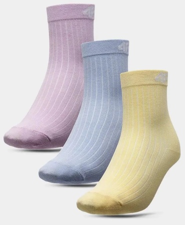 Носки 4F 4FJSS23USOCF099-91S 3 пары мультиколор 36-38