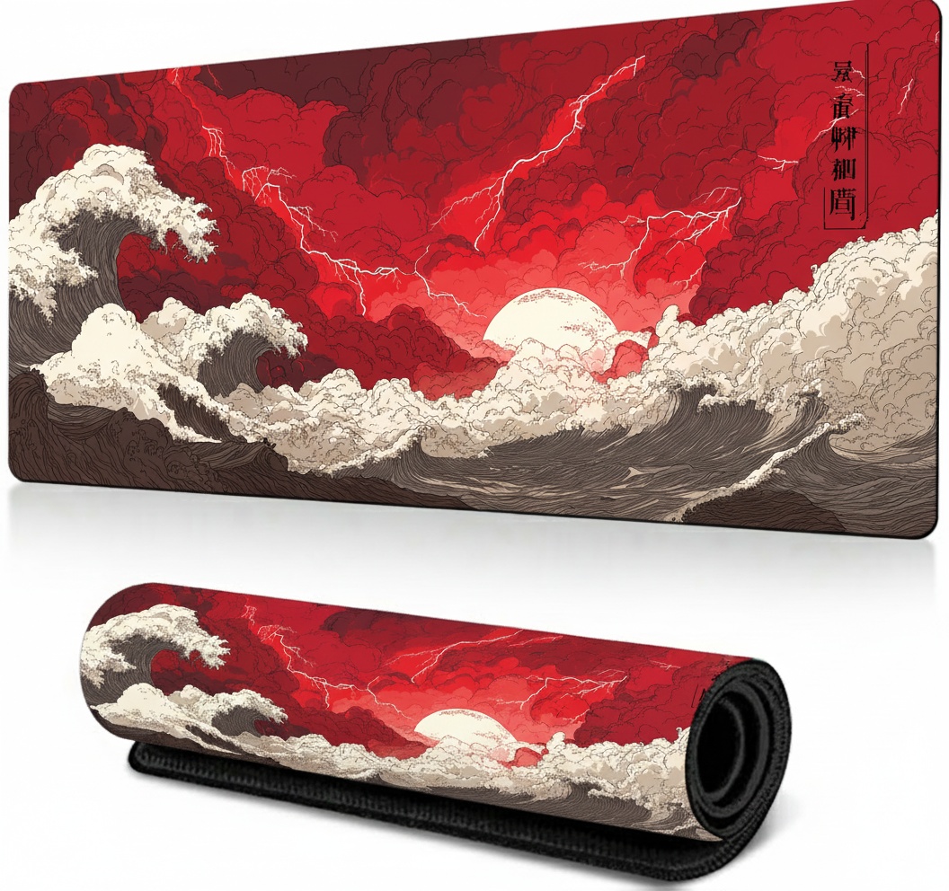 Коврик для мыши DART Storm Red 900x400x3 мм мультиколор