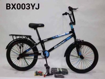 Велосипед BX003YJ 2020 one size черный-синий
