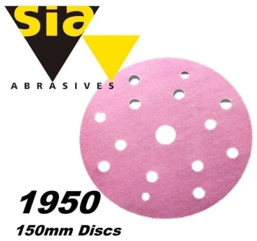 Шлифовальный круг Sia Abrasives 150 мм, абразивный материал Р40, 5 шт. арт. T2023.0040