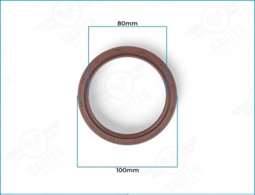 NOK сальник коренной 12279-5L311 MADE IN JAPAN. 80*100*8.5 RH задний