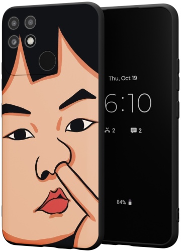 Чехол для Realme Narzo 50A рисунок