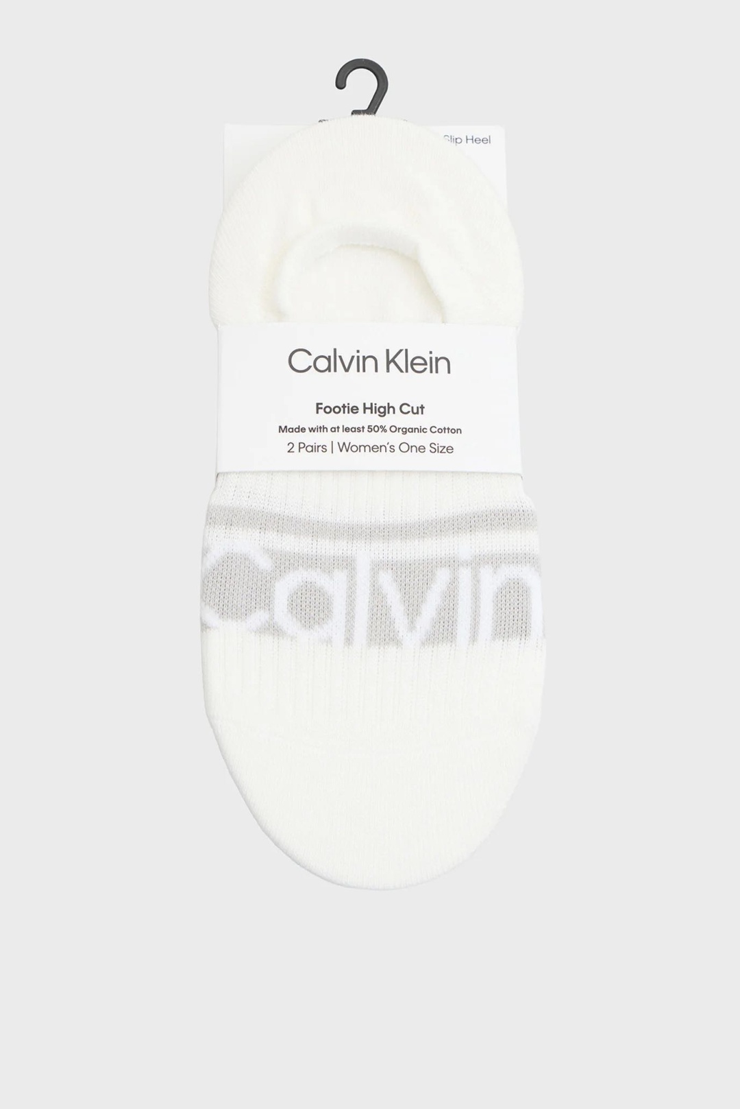 Подследники Calvin Klein 2 пары белый 35-39