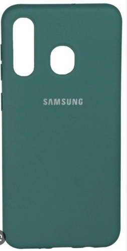 Чехол для Samsung Galaxy A30 темно-зеленый