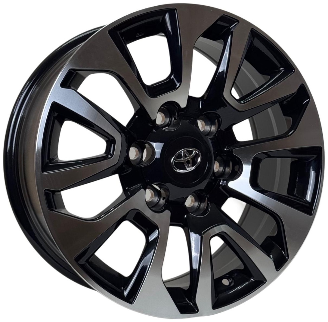 Wheels 887FDD 7.5x17/6x139.7 D106.1 ET25 4 диска черный, хром