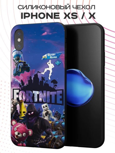 Чехол для Apple iPhone X, iPhone Xs рисунок