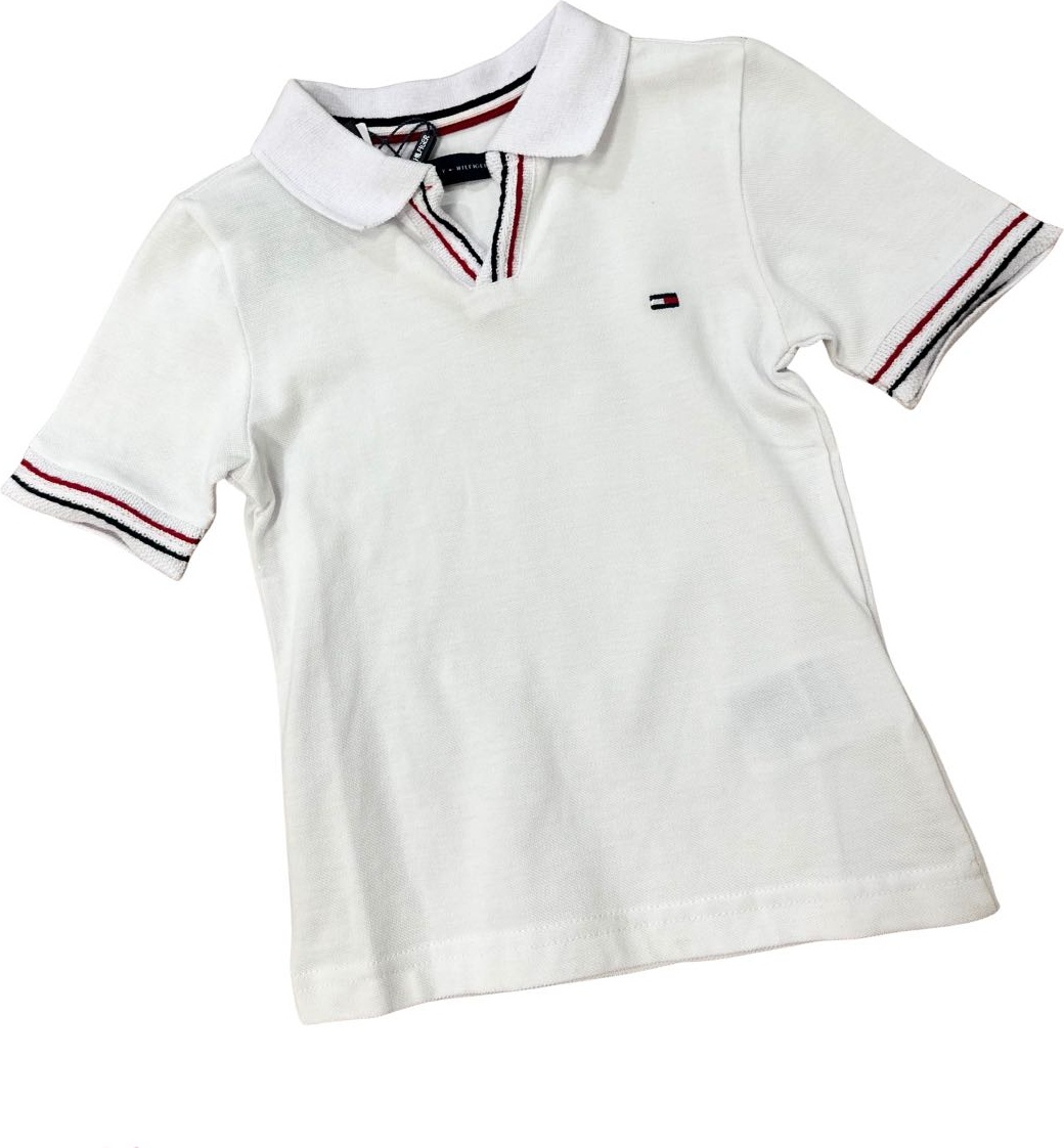 Футболка Логотип бренда Tommy Hilfiger белый