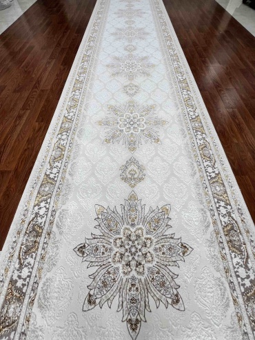 Ковровая дорожка Bal Carpet короткий ворс, хлопок, полипропилен, полиэстер, 100 см x 5.5 м