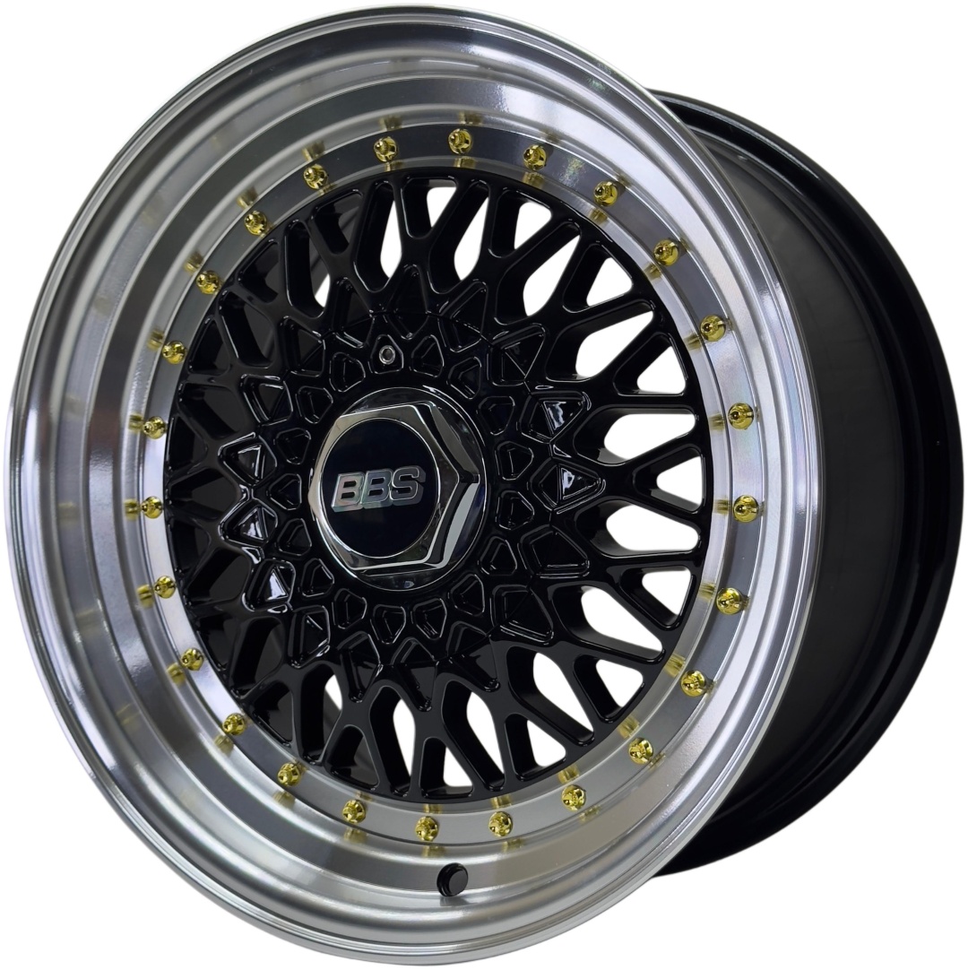 Yixing 155170 WestWheelsShop 7x15/4x100 D73.1 ET22 4 диска черный, хром