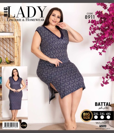 Платье LADY HOME темно-синий