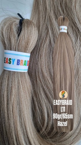 Easy Braid original канекалон гофрированный L11 Hazel русый