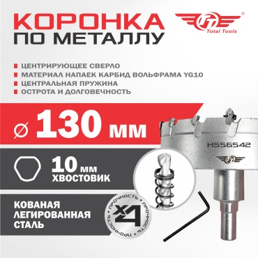TT 4870024326143 карбидная, вольфрамовая D 130 мм, 1 шт