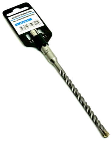Бур SDS-plus Nurmax Бур с четырехгранной напайкой, 6х160 мм, 1 шт