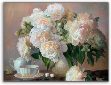 Room Art KZ картина Цветы в вазе 80x60 см 80x60 см