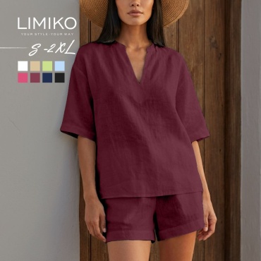 Костюм повседневный LIMIKO бордовый