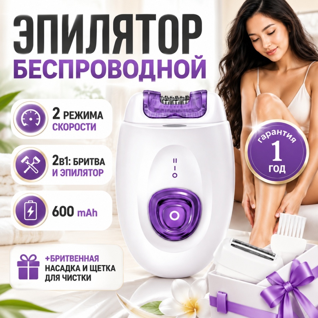 Velano эпилятор VelvetTouch