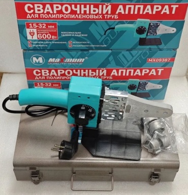 Аппарат для сварки пластиковых труб MAXIMUM стыковой 861754028 600 Вт