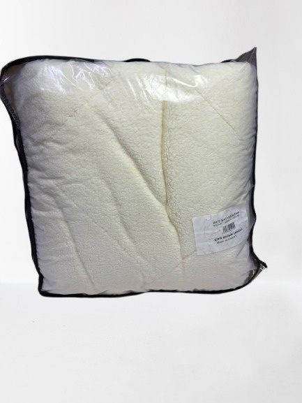 Detby Home collection корпе 215x195 см, бамбуковое волокно, овечья шерсть, кремовый