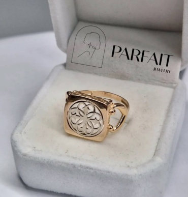 PARFAIT JEWELRY GFC_PJ_КазУзоры_04 размер 19 вес 2.6 г золото, без вставок