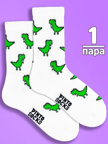 Носки Pinto Socks 1 пара белый 40