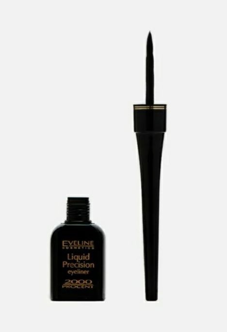Eveline Cosmetics Liquid Precision 2000 Procent подводка черный Black