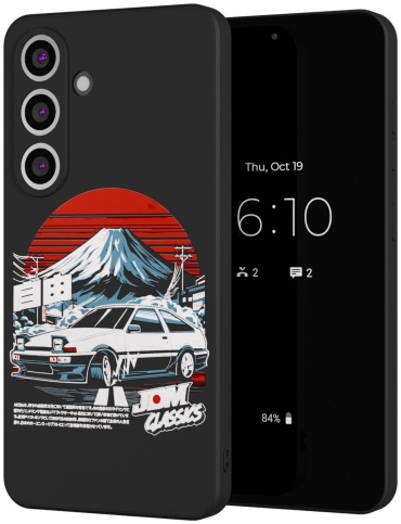 Чехол Mcover для Samsung Galaxy S25 рисунок