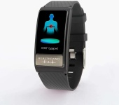 Смарт-часы Healthband Pro№10 50 мм черный-черный