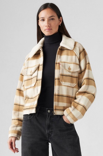 Демисезонная куртка Levis бежевый