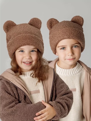 Шапка Amarobaby AB-OD24-P16/12-50 коричневый 50