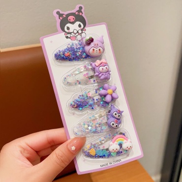 Заколка 5 шт Kuromi