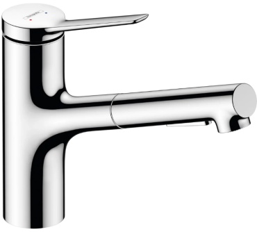 Смеситель для кухни Hansgrohe Zesis M33 74800000, латунь, цвет хром